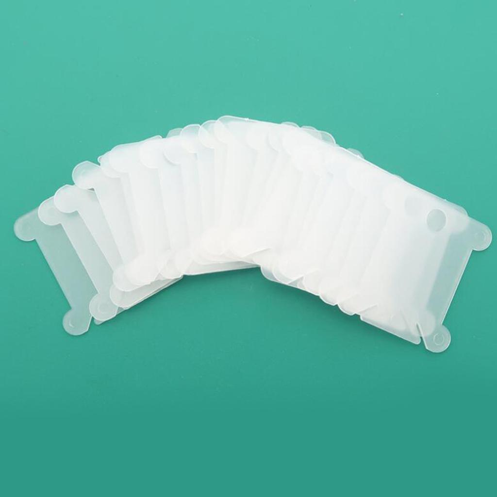 240x Embroidery Thread Bobbins Sewing Winding Thread String Organizer Holder Lot