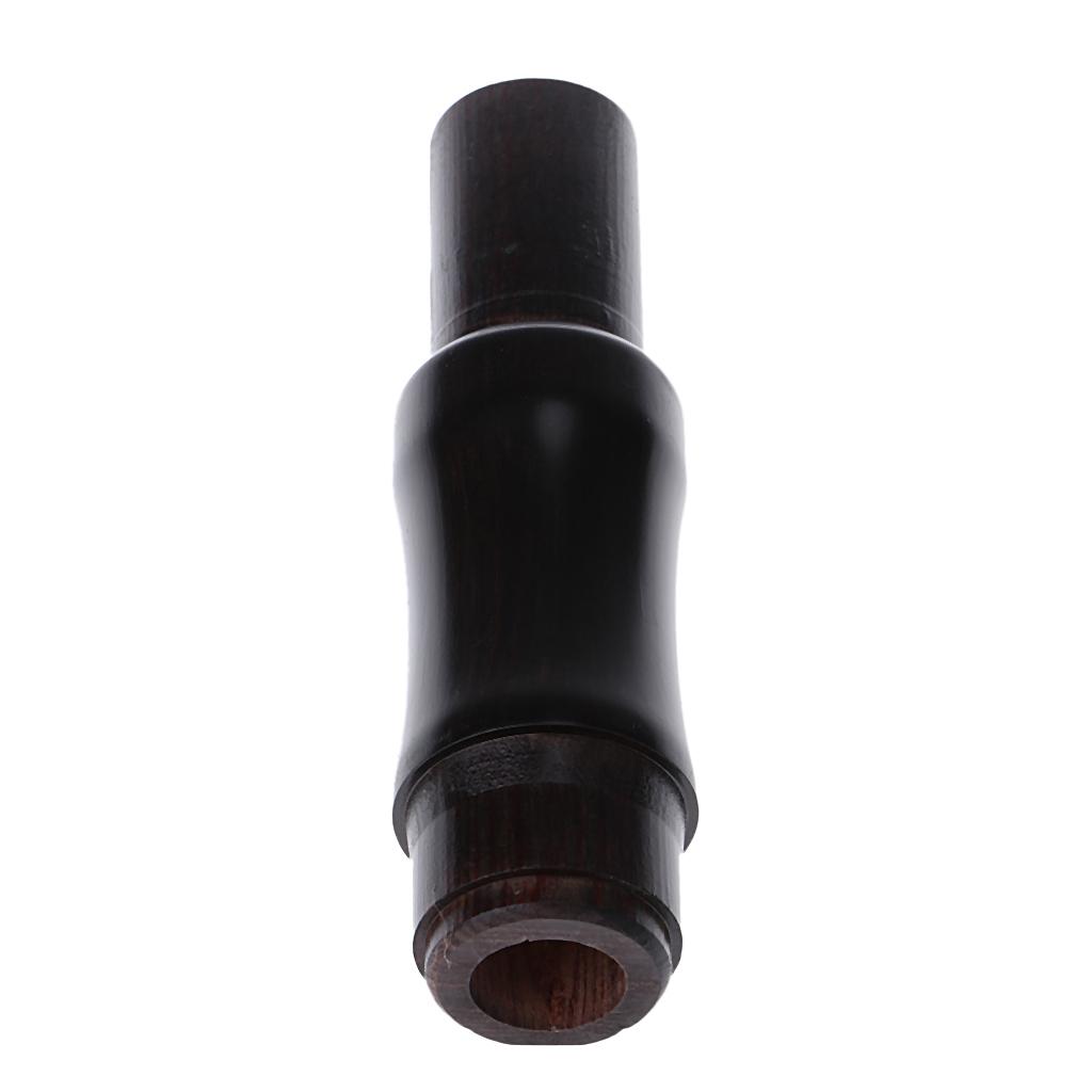 Wood Reel Seat Fishing Rod Fishing Pole Repair Part Dark Brown