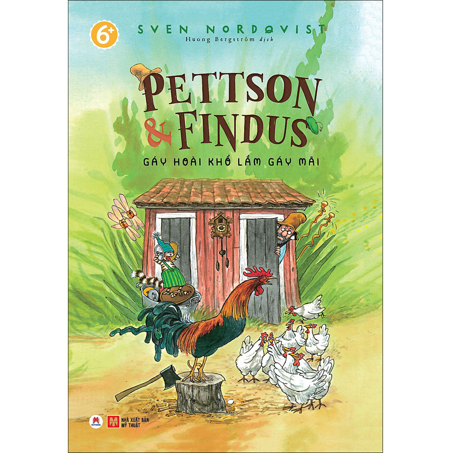 Combo 2 - Pettson Và Findus: Đại Náo Vườn Rau + Kế Đuổi Cáo + Gáy Hoài Khổ Lắm Gáy Mãi (3 Cuốn)