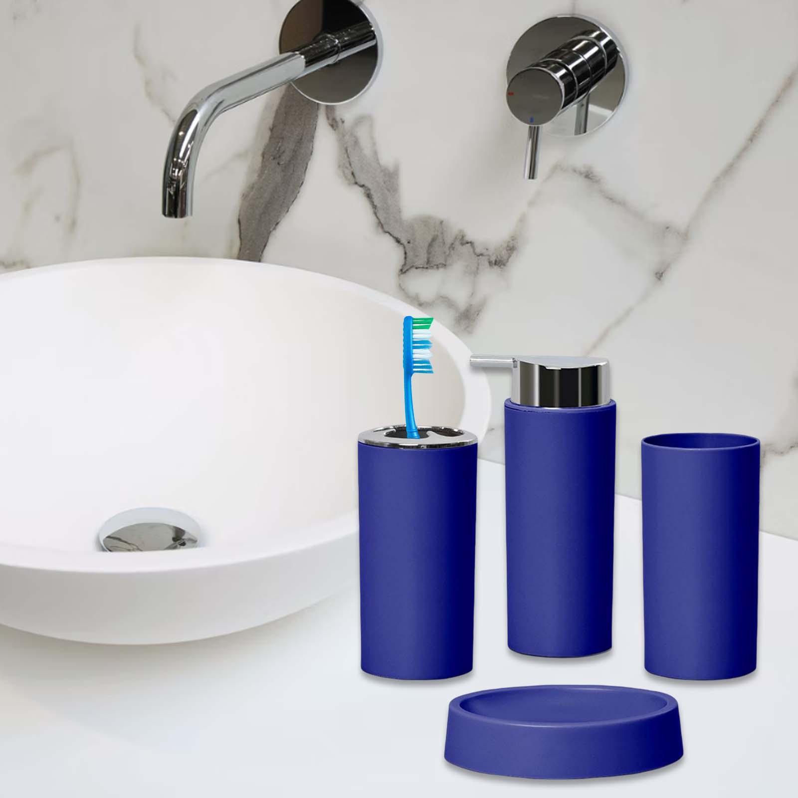 4 Pieces  Bathroom Accessories Set for Countertop Bathroom Toilet