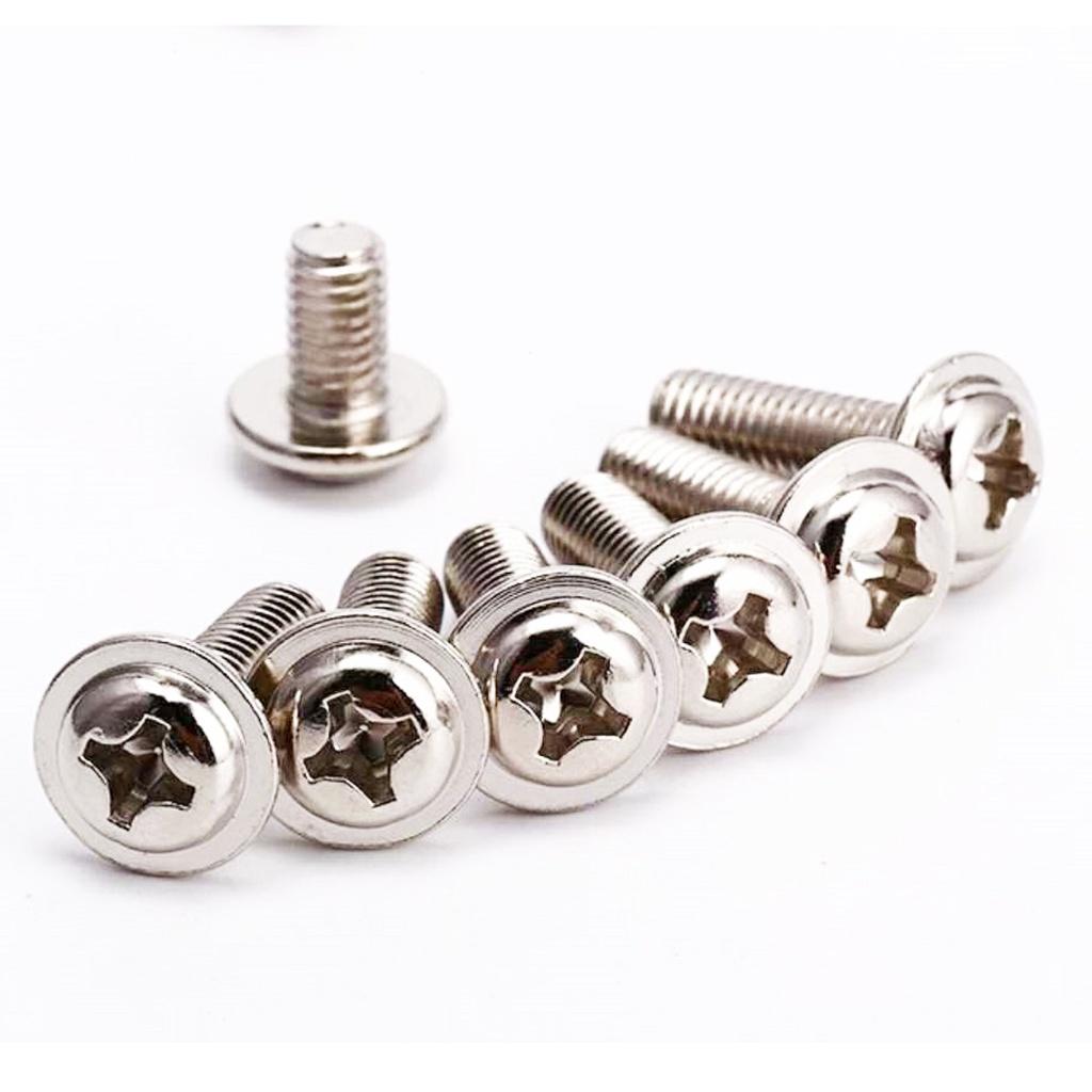 Bộ ốc vít M4 cho Pin sắt LifePO4 32650 hàng cao cấp không rỉ, có chặn ren