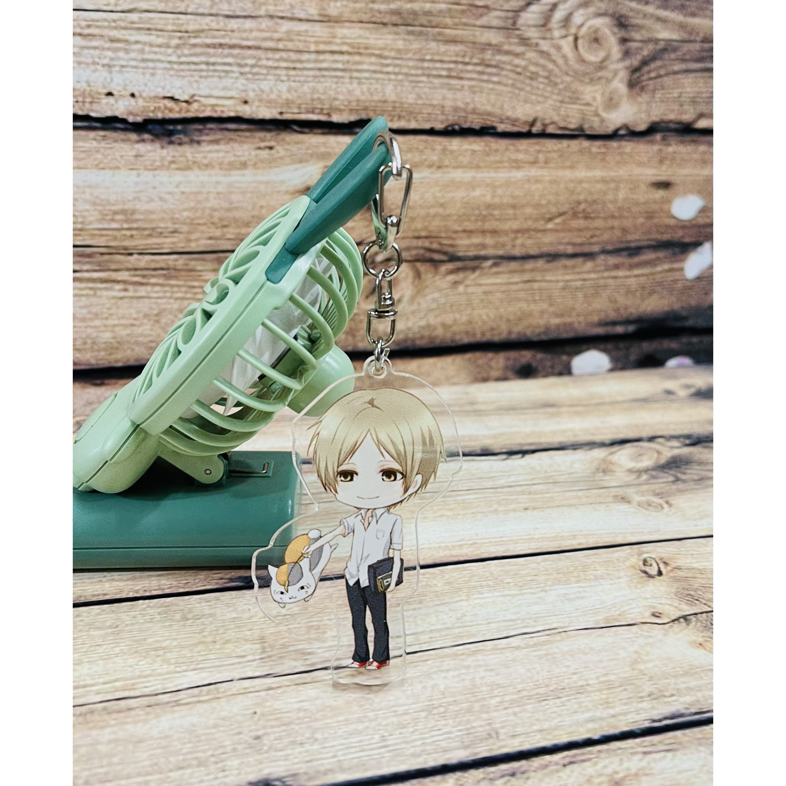 Móc khoá Natsume Yuujinchou mica trong