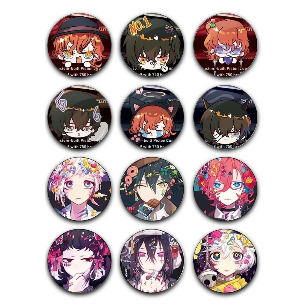 Huy hiệu Anime Văn Hào Lưu Lạc - Bungou Stray Dog 5,8cm
