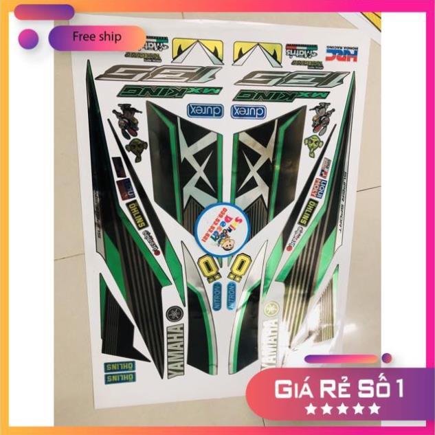 Tem rời ex 135 chất liệu crom,ko bay màu bảo hành màu sắc vĩnh viễn