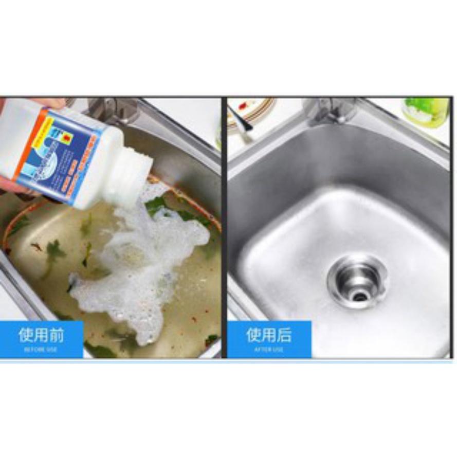 Bột Thông Cống ️S'Home️ Bột Thông Bồn Cầu, Thông Tắc Đường Ống, Bồn Rửa Chén, Lavabo - SH30