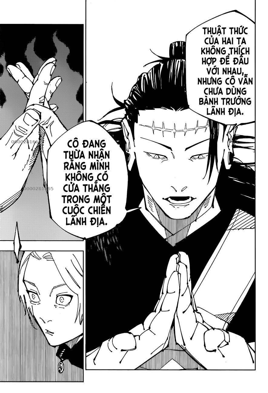 jujutsu kaisen - chú thuật hồi chiến chapter 205 16