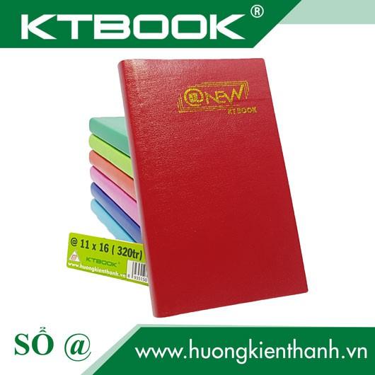 Gói 2 cuốn Sổ tay ghi chép Bìa Da Mềm KTBOOK Cao Cấp kích thước A6 mã 320 giấy ruột caro - 250 trang