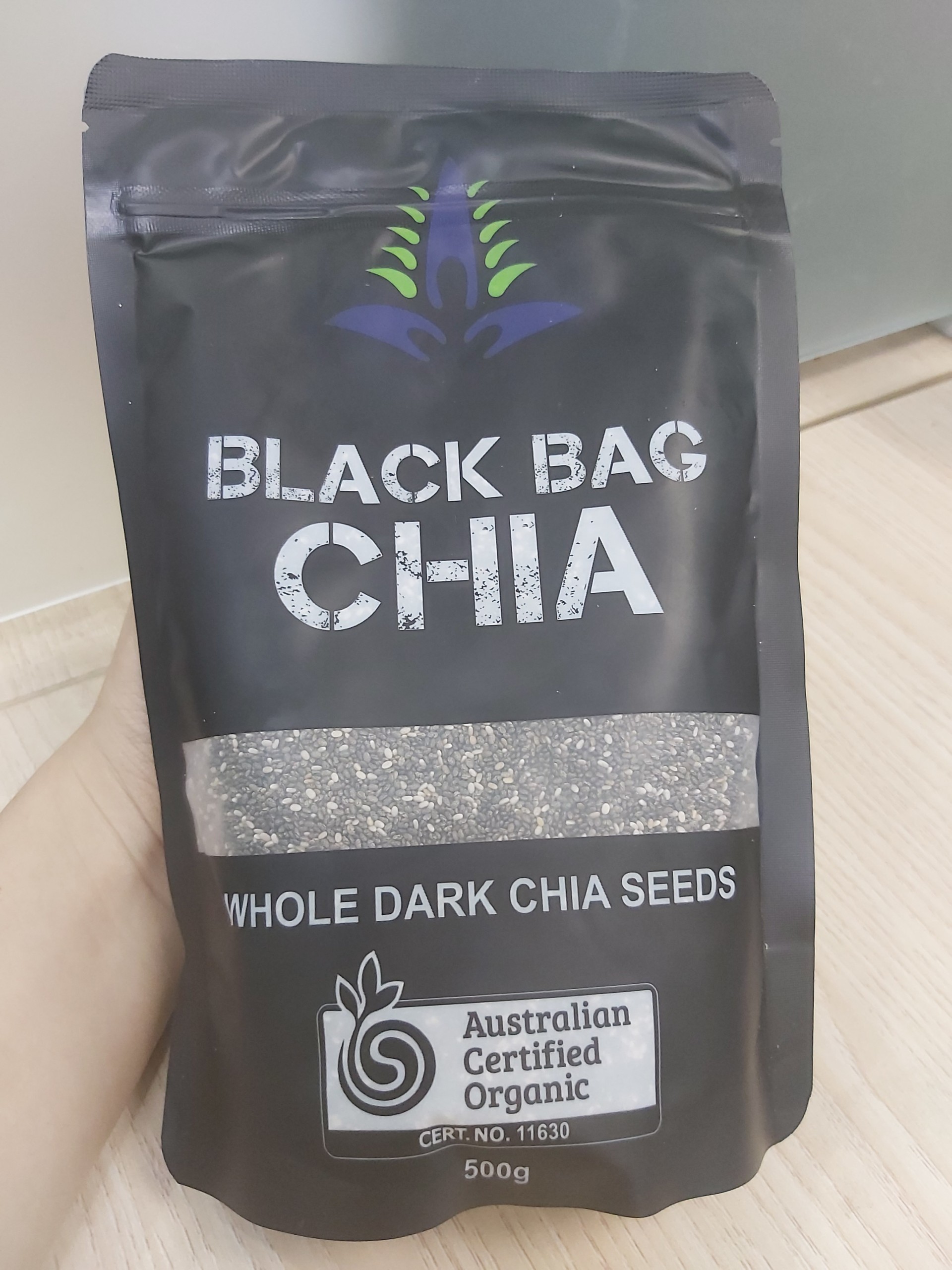 Hạt Chia Seeds đen Úc túi 500G