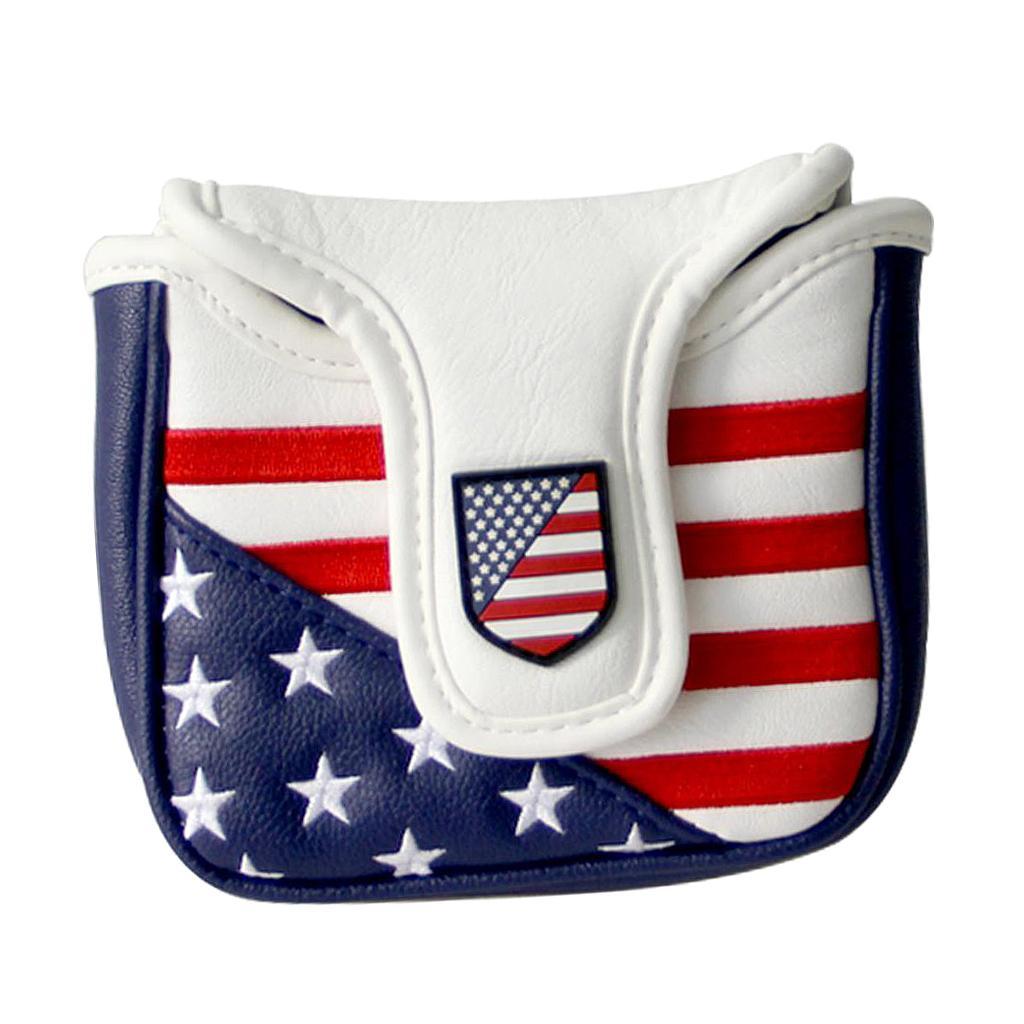 Waterproof Golf Club Head Cover Square Golfer Headcover Center Putter Covers