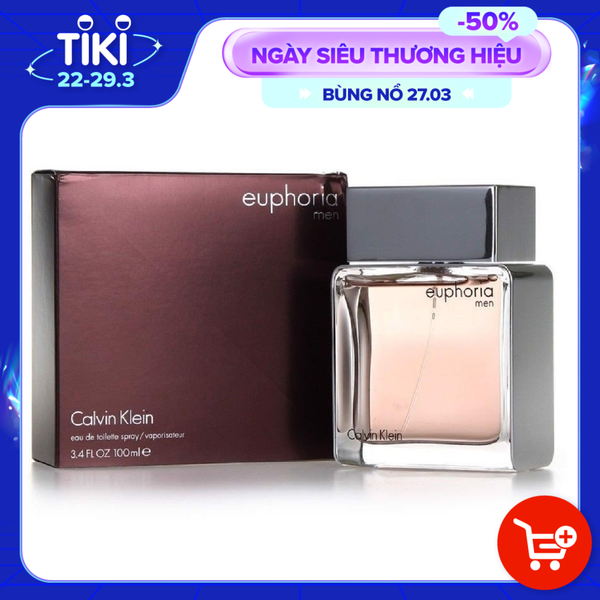 Nước Hoa Calvin Klein Euphoria Men EDT 100ml - New