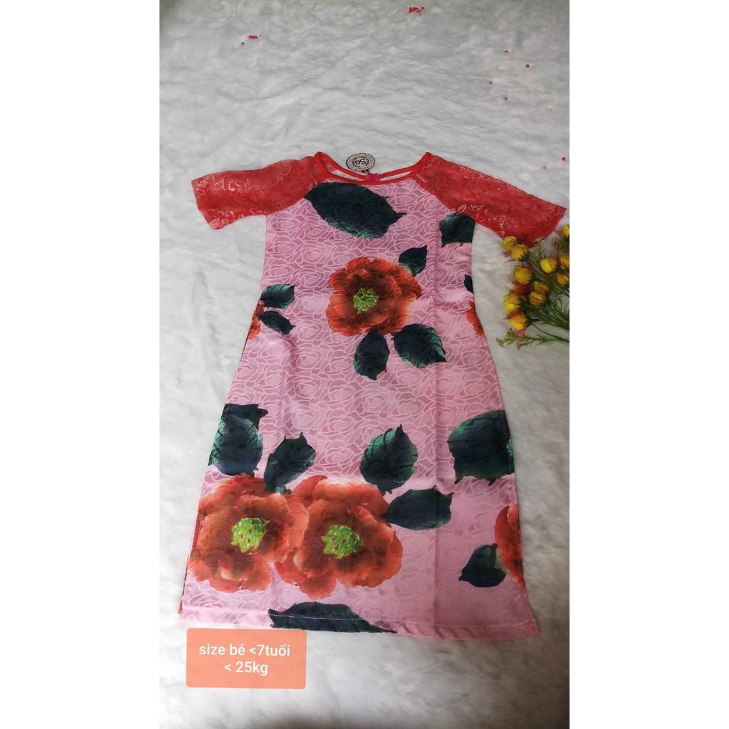 Giá xưởng - áo dài cách tân bé gái