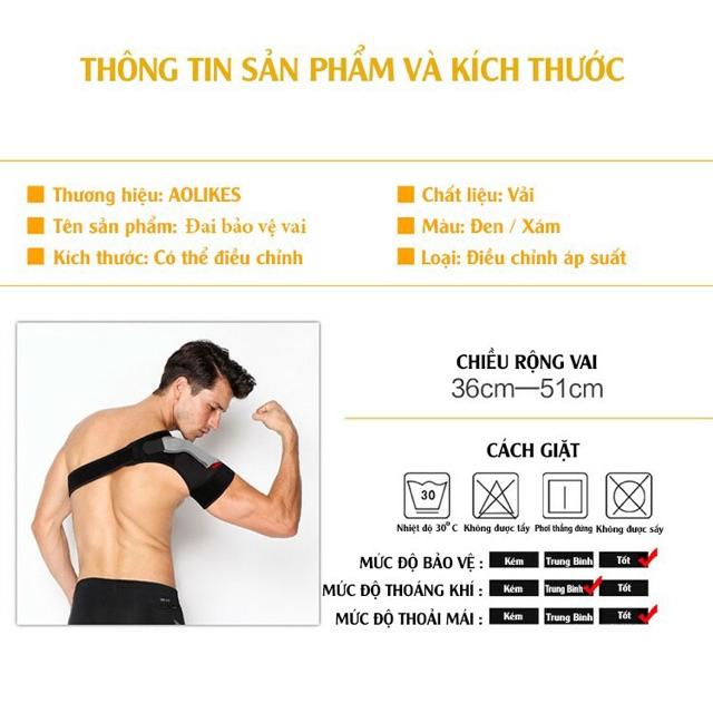 Băng Bảo Vệ Vai Khi Chơi Thể Thao Của AOLIKES