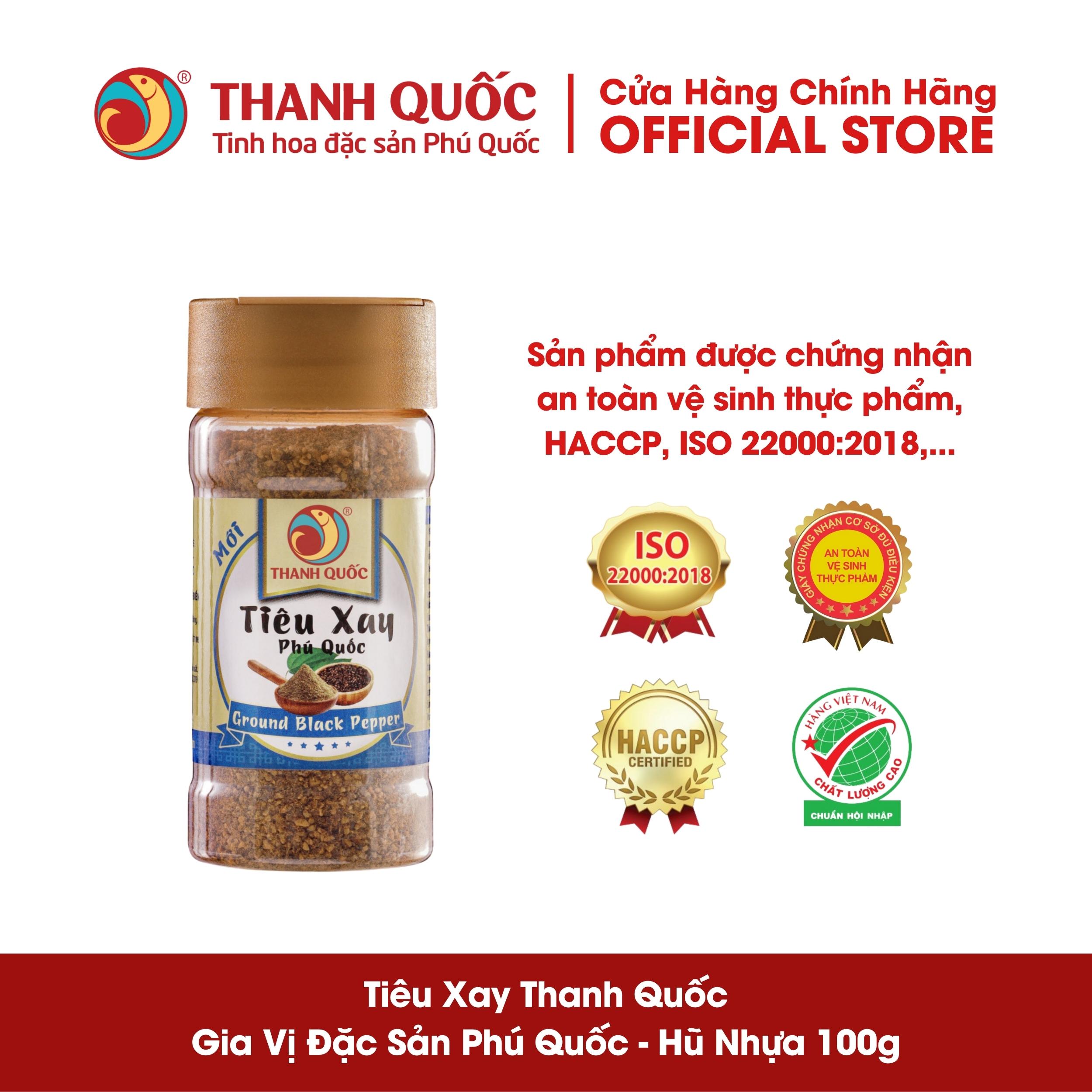 Tiêu Xay Phú Quốc - Thanh Quốc 100g