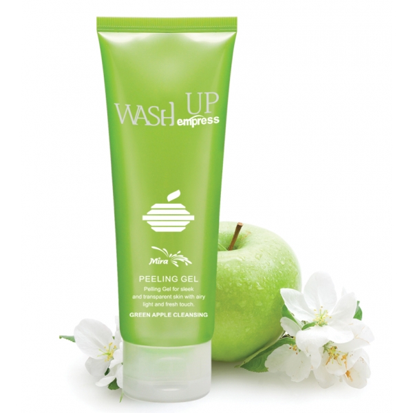 Tẩy Tế Bào Chết Mira Wash Up Empress Peeling Gel Green Apple Cleansing D416