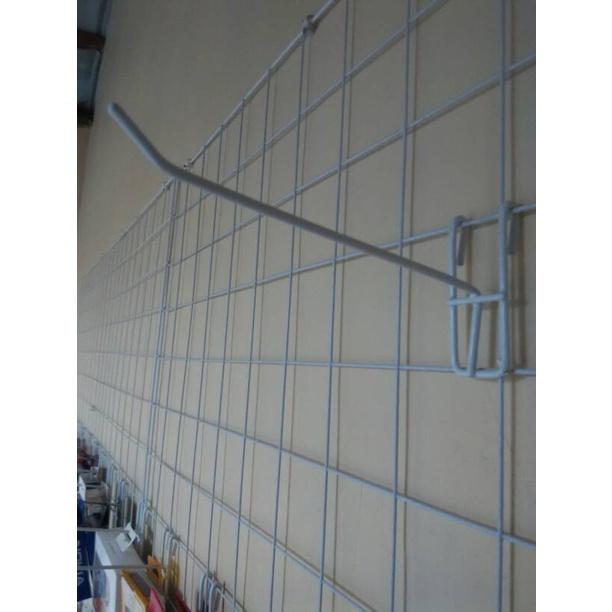 Combo 50 móc cài lưới sắt, tay cài tấm lưới sắt đa năng treo phụ kiện điện thoại, decor trang trí