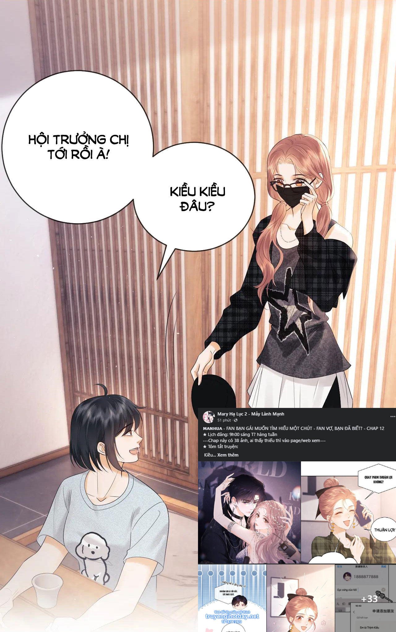 fan bạn gái muốn tìm hiểu một chút - fan vợ, bạn đã biết? chapter 12.2 9