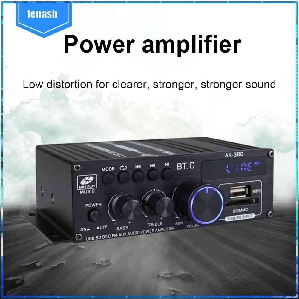 Bộ Khuếch Đại Âm Thanh HIFI AK380 2 Kênh 40W + 40W Karaoke