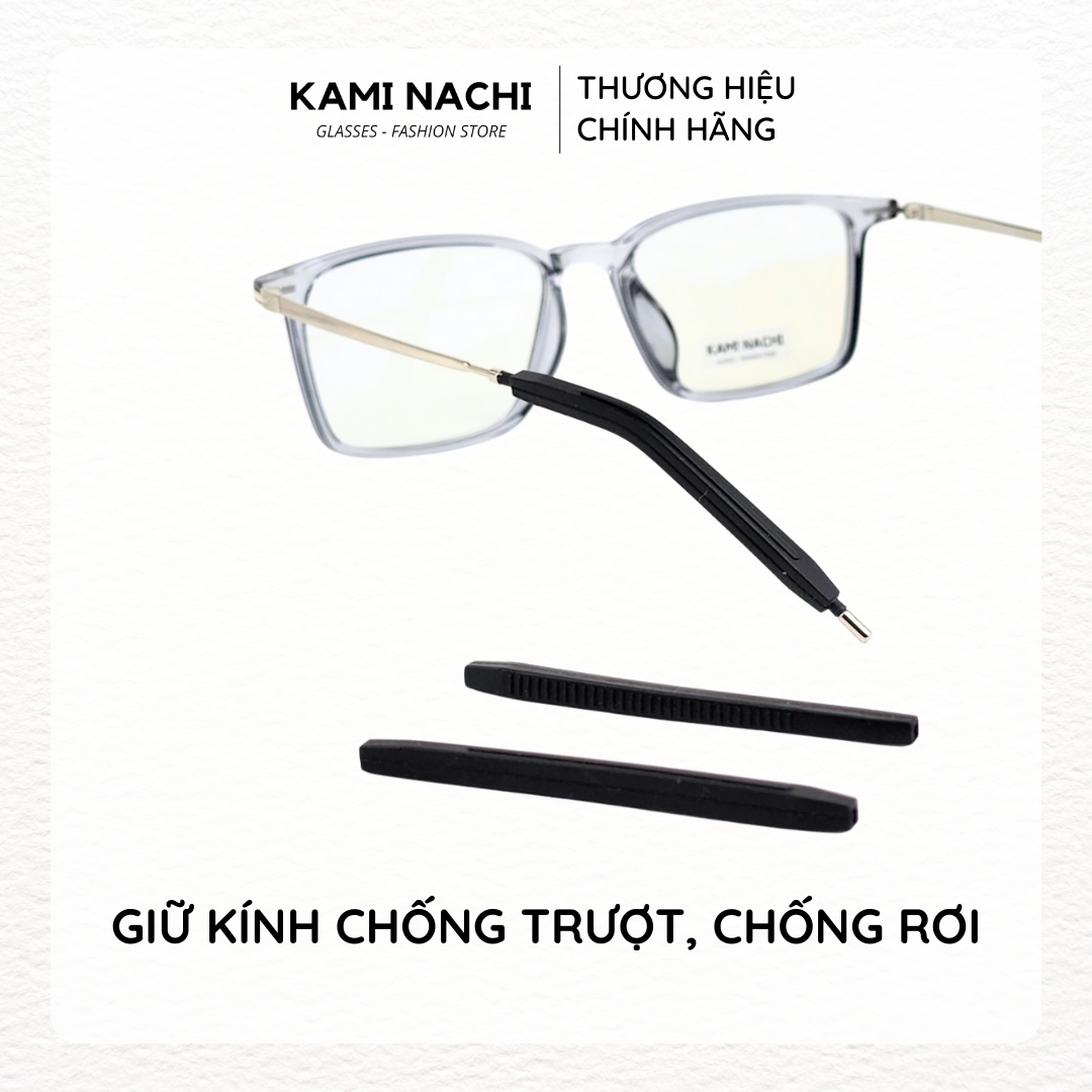 Miếng đệm làm êm tai cho kính bằng silicon siêu bền hình cây tăm chống trượt KAMI NACHI