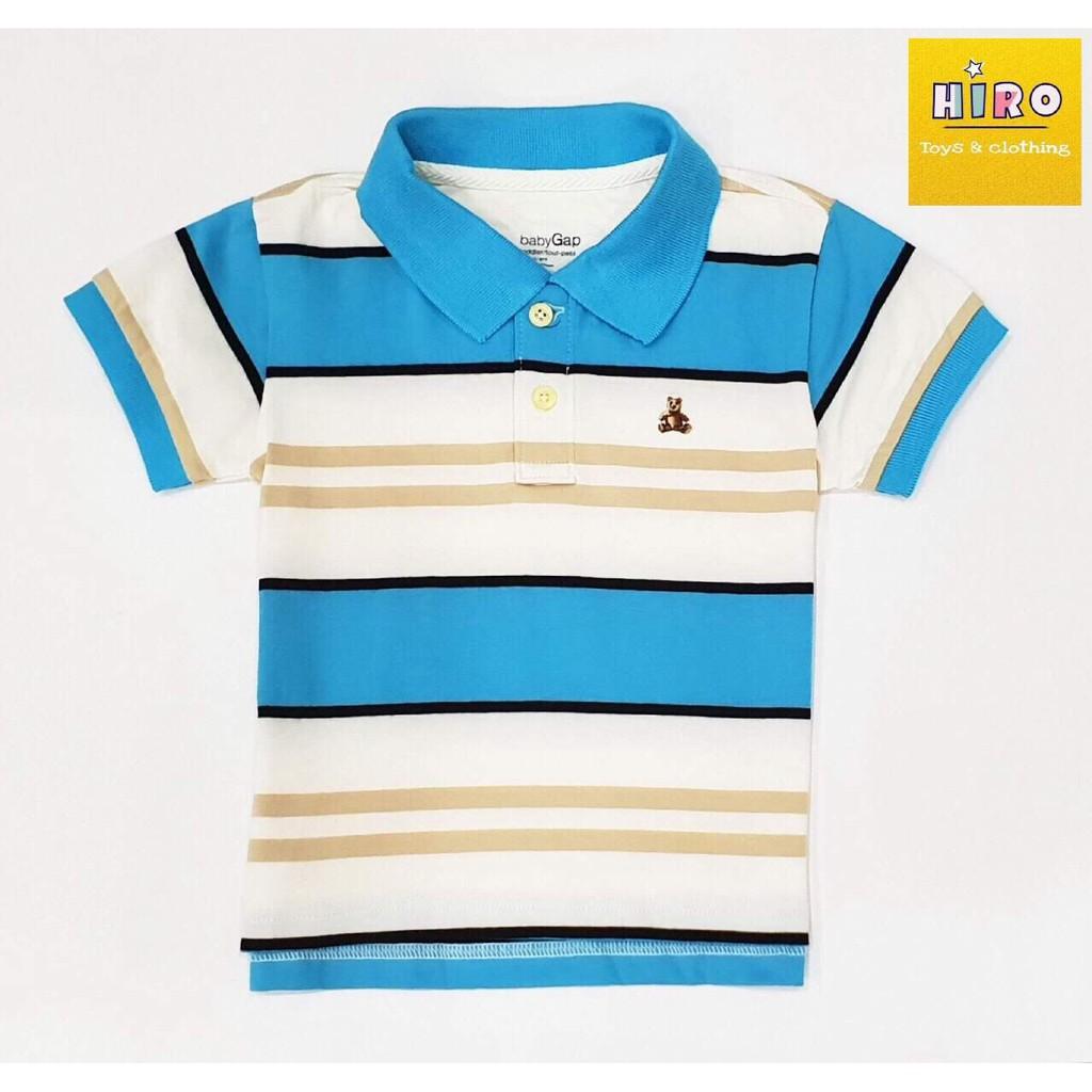 Áo bé trai có cổ xuất khẩu BabyGap 10-20 kg - Polo BabyGap for kids