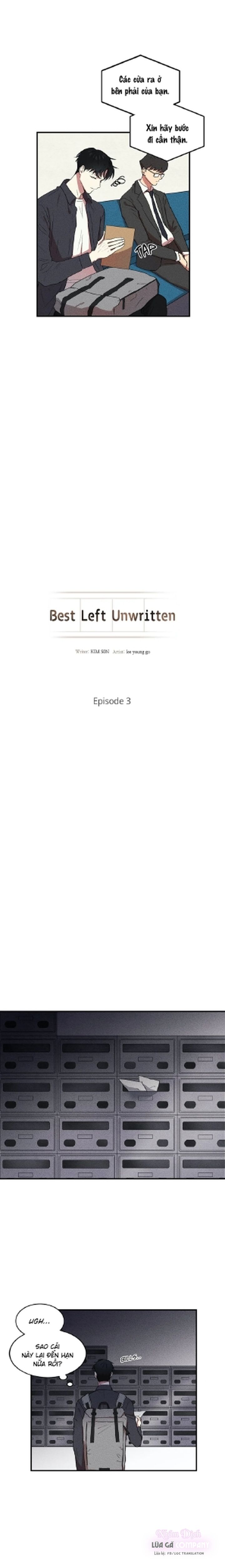 điều chưa được nói ra chapter 3 3