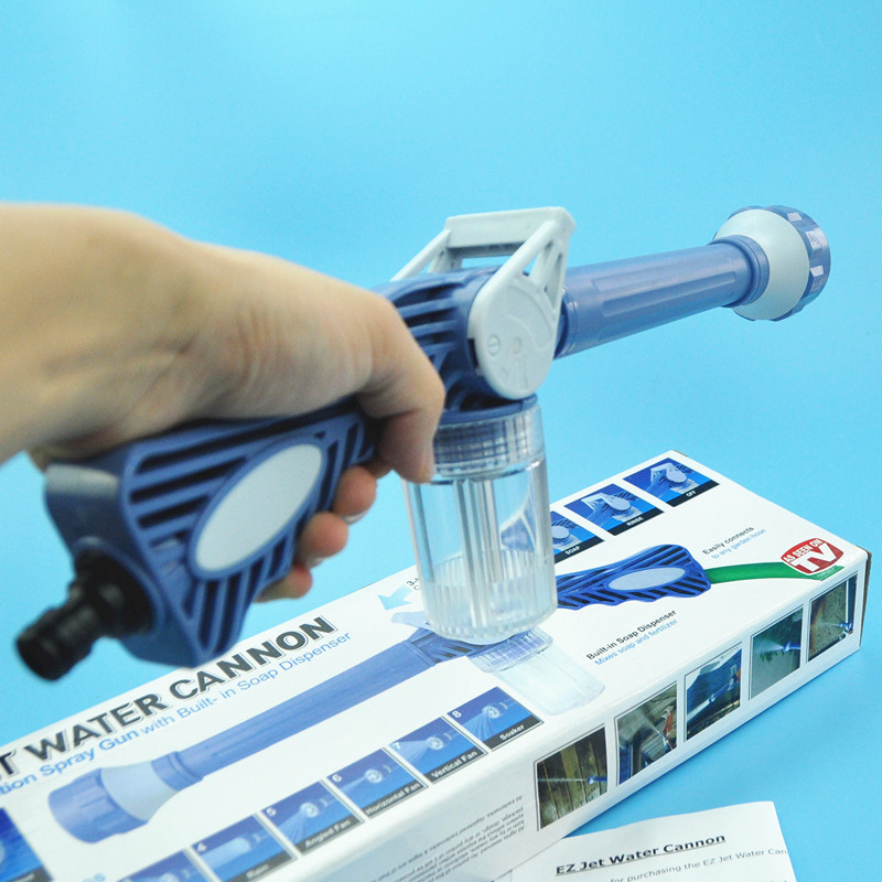 Vòi xịt nước tăng áp 8 chế độ xịt dùng cho rửa xe, tưới cây, vệ sinh nhà cửa