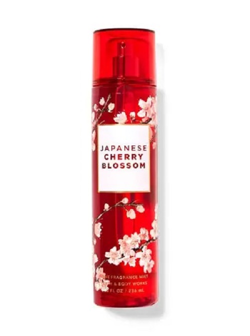 Xịt thơm Bath &amp; Body Works Japanese Cherry Blossom Fine Fragrance Mist 236ml ( phiên bản giới hạn )