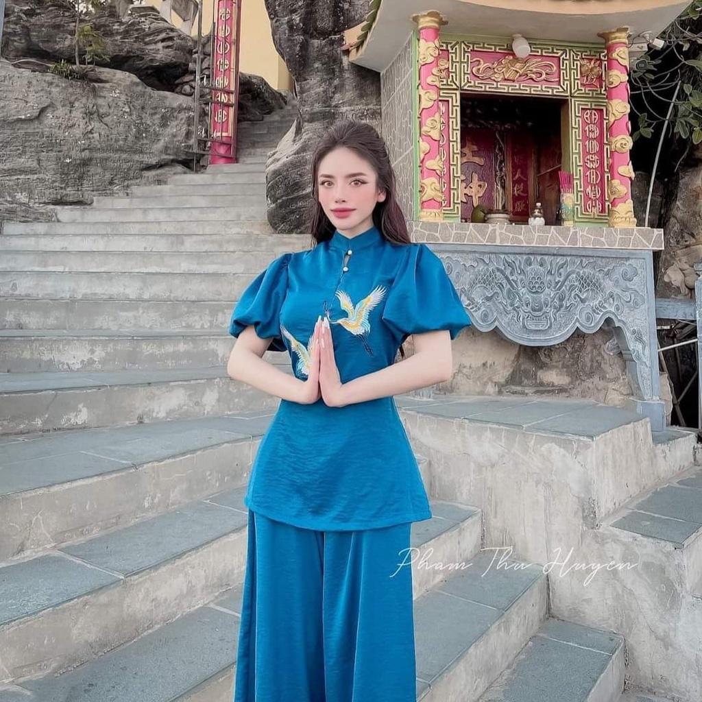 ĐỒ LAM ĐI CHÙA Mẫu Cặp Chim Hạt Cao Cấp