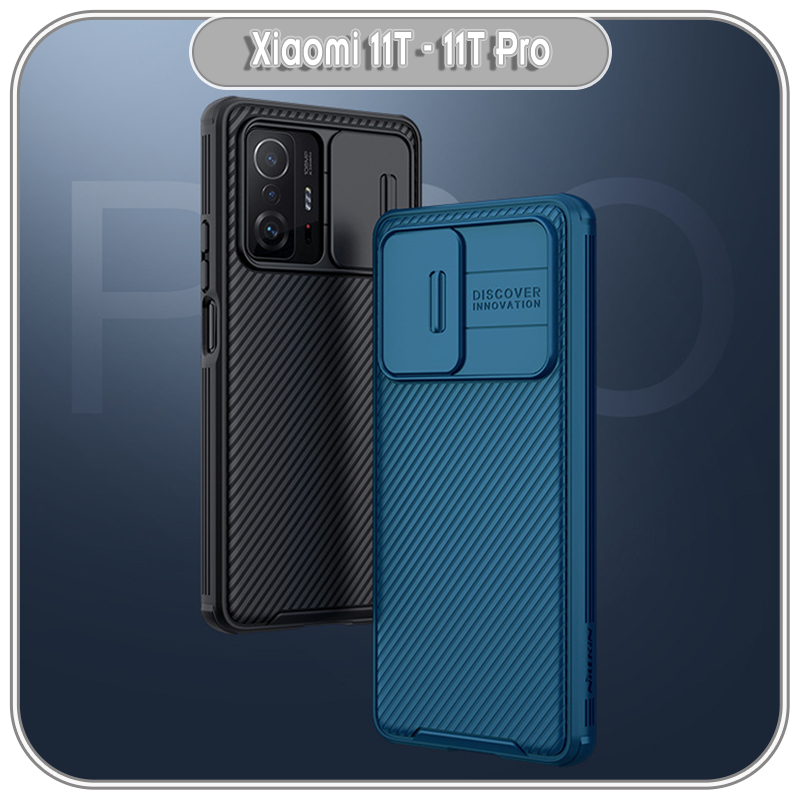 Ốp lưng cho Xiaomi 11T - 11T Pro Nillkin CamShield che camera - Hàng Nhập Khẩu