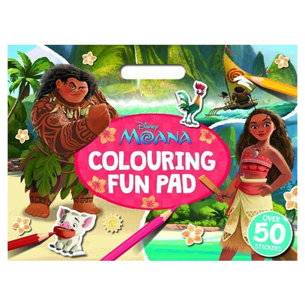 Disney - Moana: Colouring Fun Pad (Giant Colour Me Pad Disney)