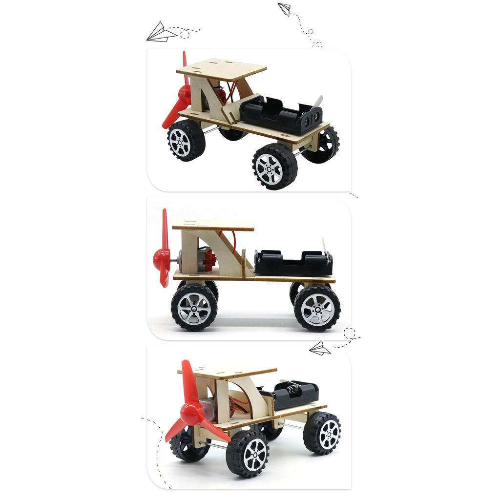 Đồ chơi khoa học Stem Toys - Windmill Car - Xe chạy bằng cánh quạt