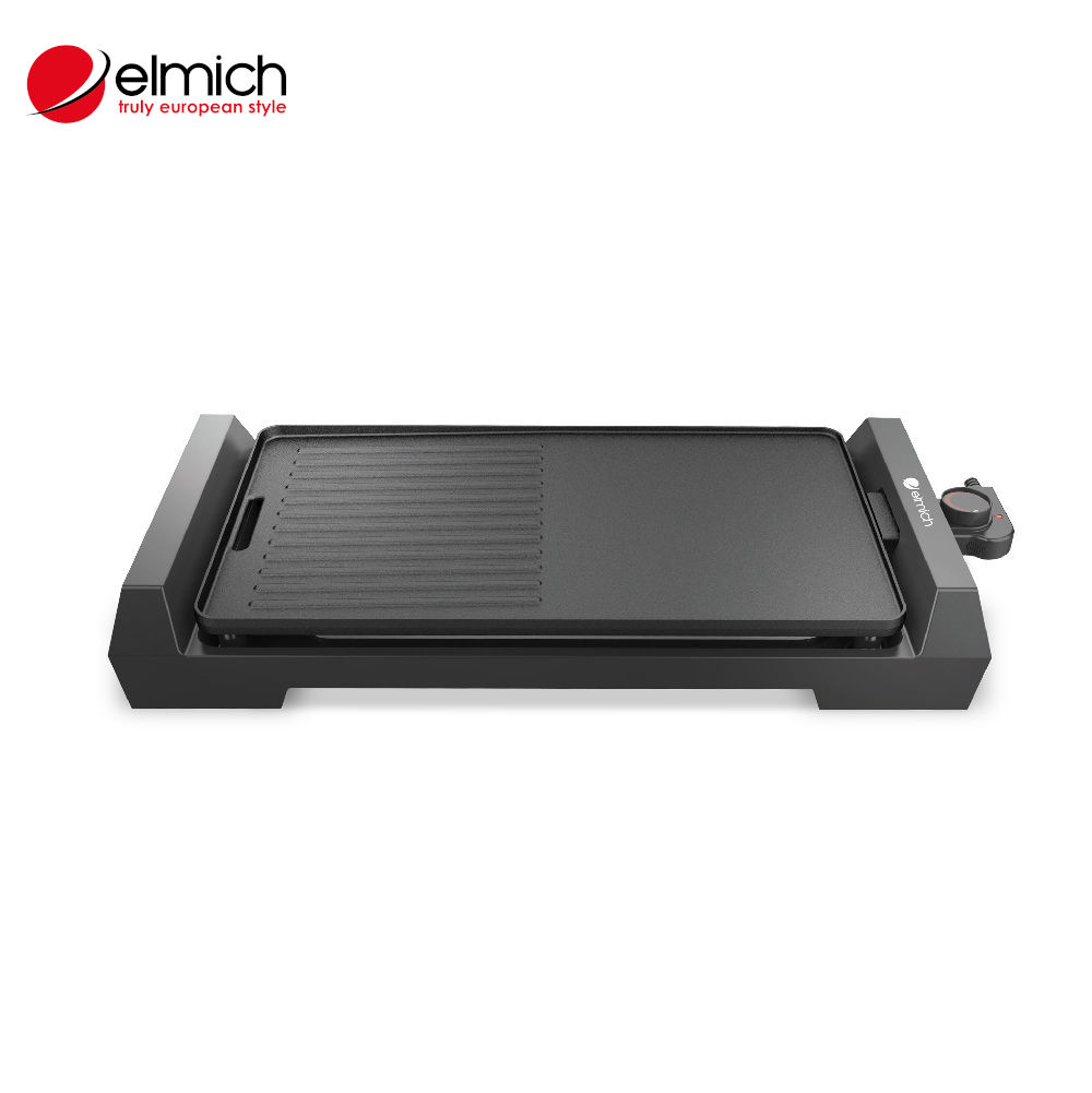 Bếp nướng điện không khói chống dính BBQ cao cấp Emich EGE3642 khay nướng rời công suất 1800W - Hàng chính hãng