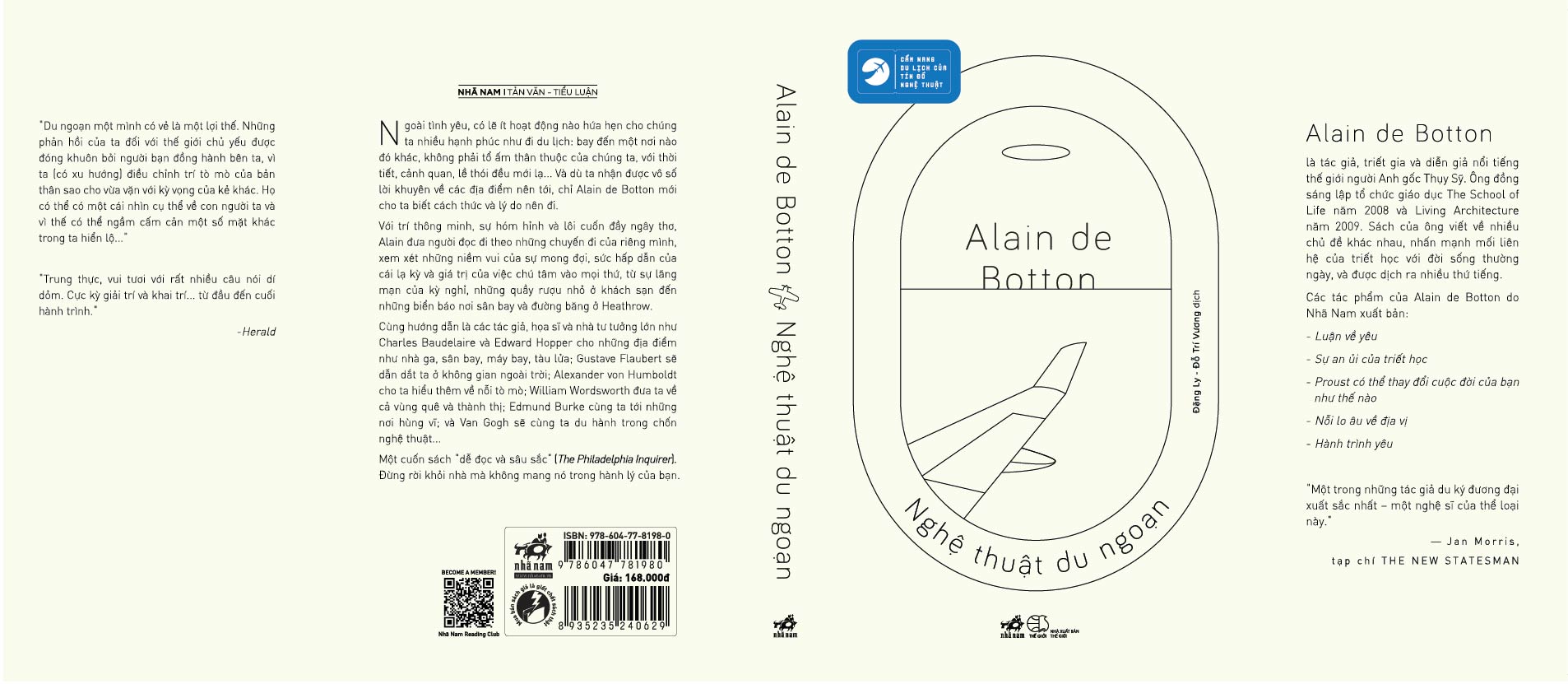 Sách - Nghệ thuật du ngoạn (Alain de Botton) - Nhã Nam Official