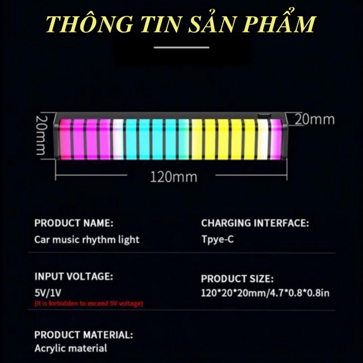 Nước Hoa trên Ô Tô Hiệu Ứng LED RGB