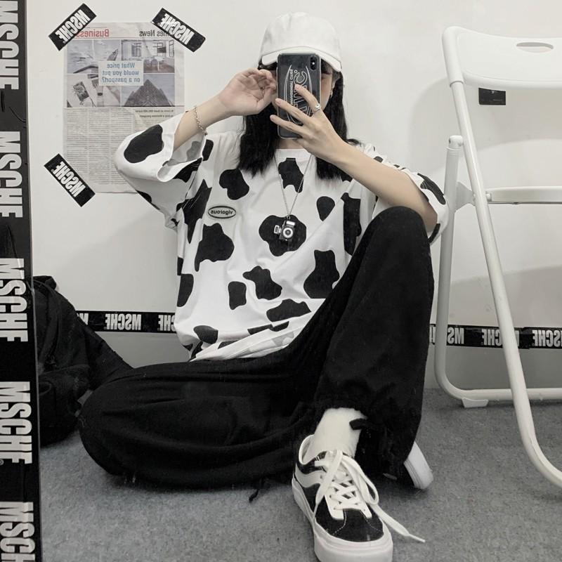 Áo Phông Hè Bò Sữa Chất Cotton Xưởng May DCS