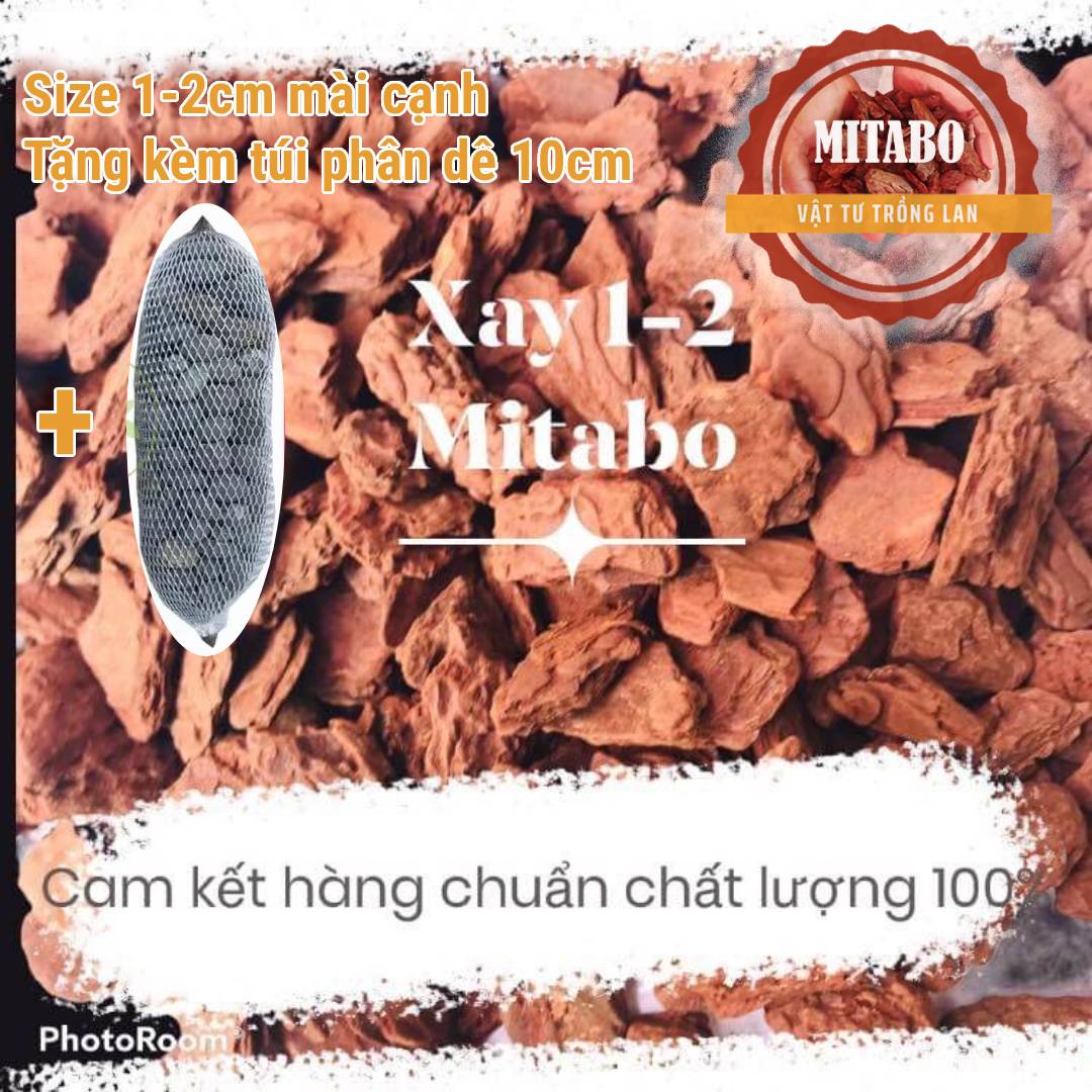 5kg vỏ thông loại xay tròn cạnh kích thước 1-4cm