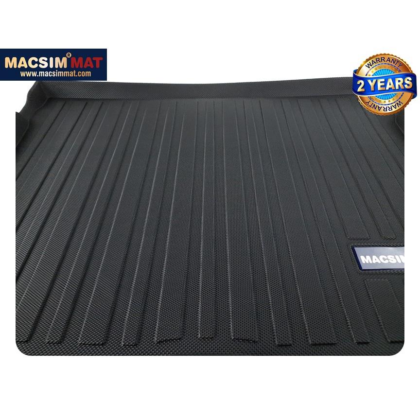 Thảm lót cốp xe ô tô Audi A3 2016-2018 nhãn hiệu Macsim hàng loại 2