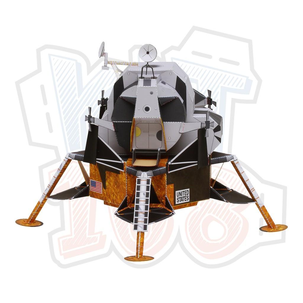 Mô hình giấy Vũ trụ không gian Apollo Lunar Module ver 2