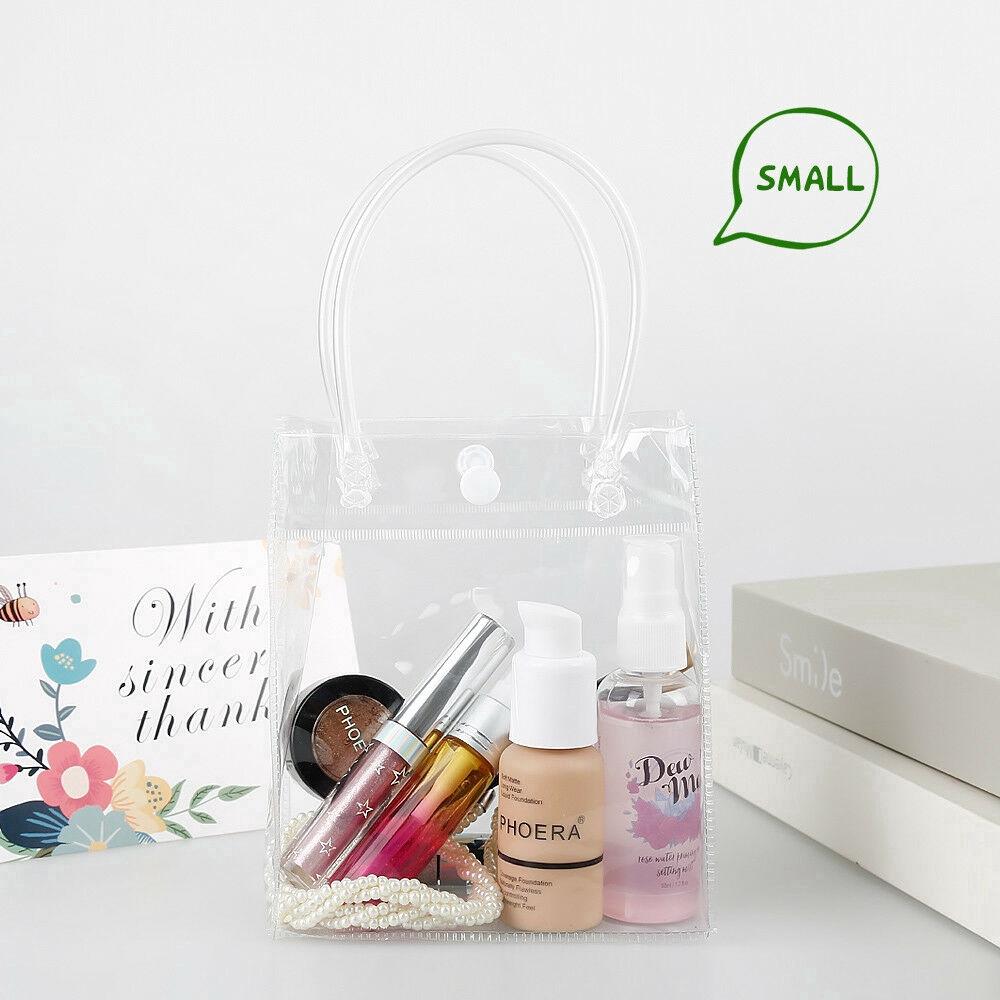 Túi xách tay chất liệu nhựa trong suốt sành điệu dành cho nữ