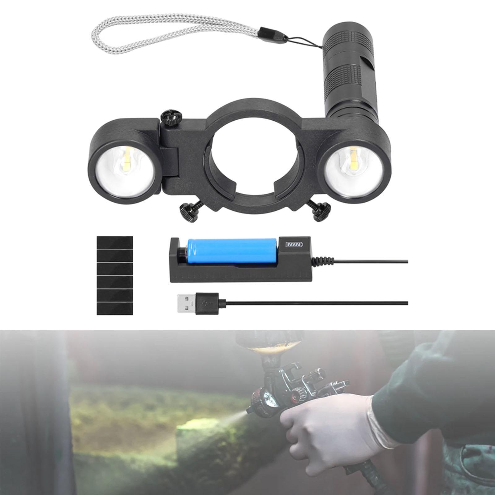 Spray Tool Lighting Spraying Auxiliary Rechargeable Light for Indoor