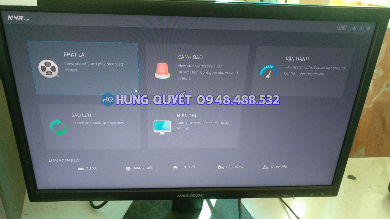 Đầu ghi hình IP 4 kênh PoE Dahua NVR2104 Đầu POE Dahua Hàng nội địa đã up Tiếng Việt P2P Quốc tế - hàng chính hãng