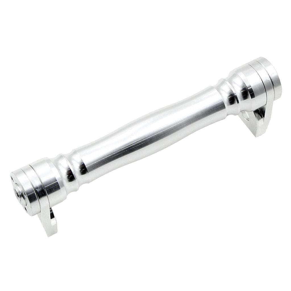 2x Aluminum Alloy Easy Wheel Extension Bars For Brompton Folding Bike Silver
