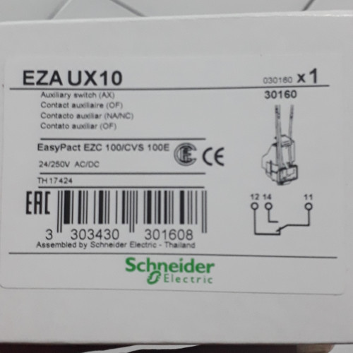 | CHÍNH HÃNG | Tiếp điểm phụ EZAUX10 Schneider 1NO 1NC