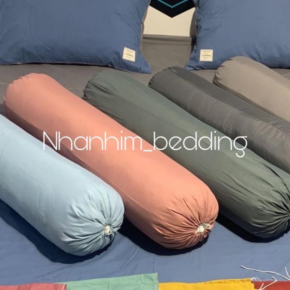 Vỏ gối ôm Cotton TC Nhà Nhím_Bedding hàng đẹp