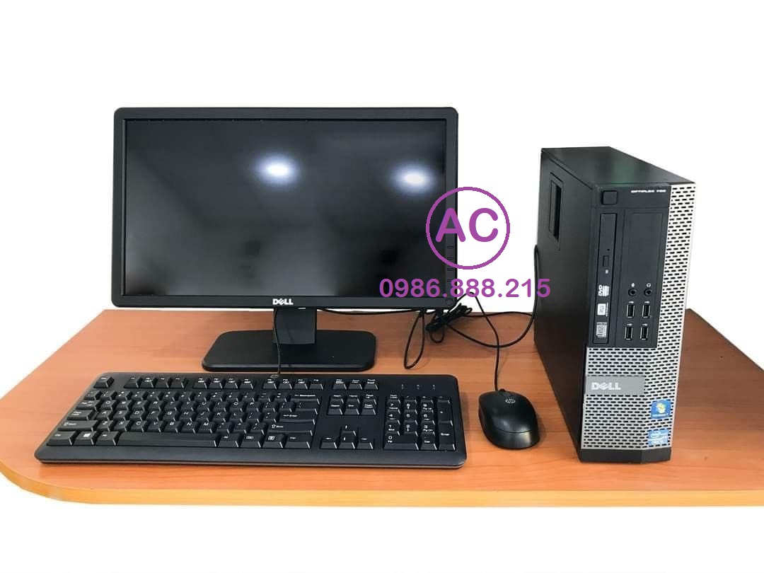 [XẢ KHO] Bộ máy Dell optiplex và màn hình Dell 19 inch dùng cho công nhân / văn phòng/ bán hàng - Hàng chính hãng