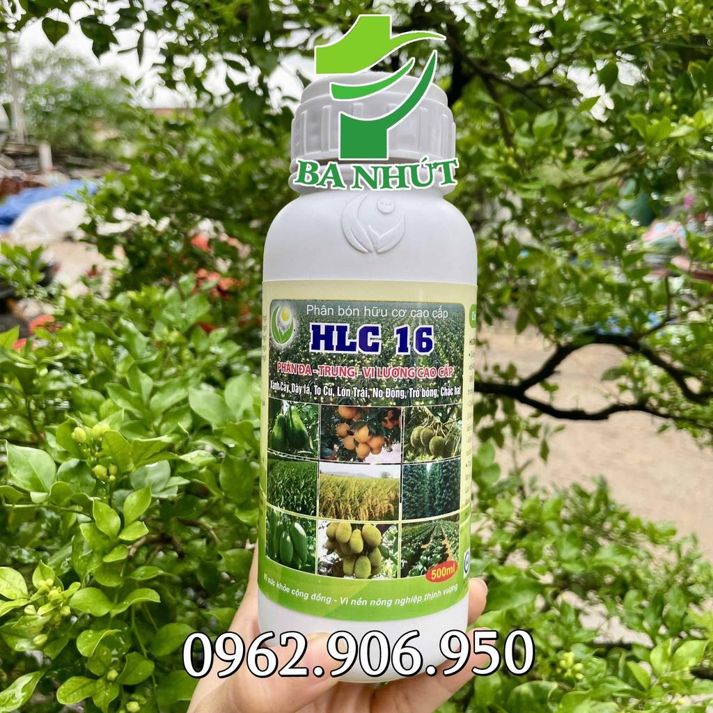 COMBO HLC 16 & AMINO BIO - Phân Bón Lá Có Tác Dụng Đi Đọt Mạnh, Mập Cơi, Bóng Lá Và Giải Độc Cho Cây