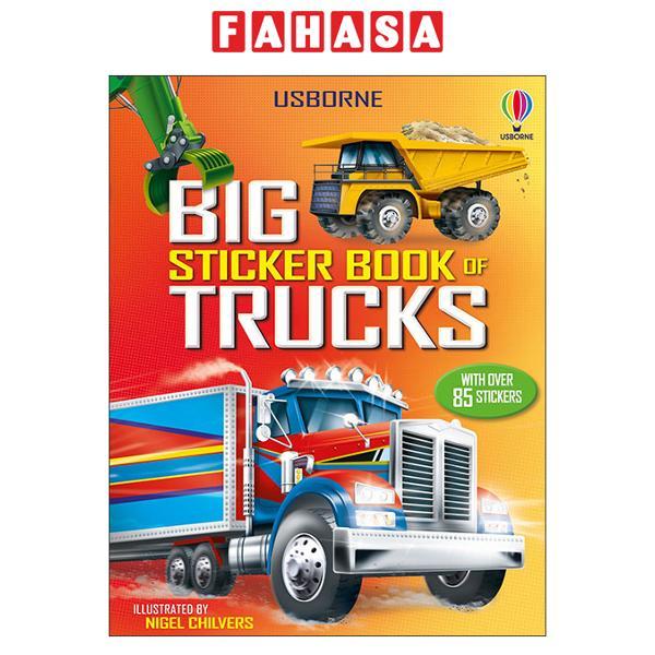 Sách ngoại văn: Big Sticker Book Of Trucks