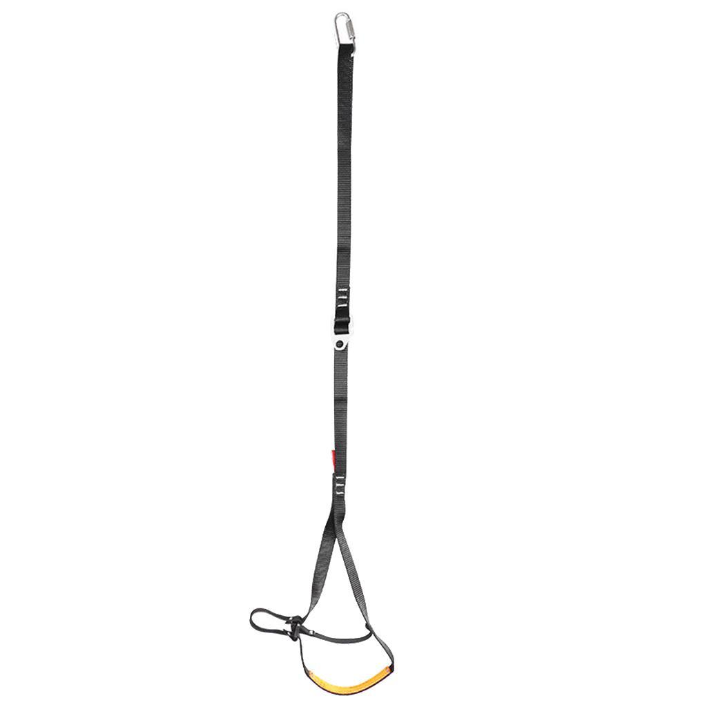 Adjustable Strong Polyester Rock Climbing Ascender Foot Loop for Adults Outdoor Sports Aerial Work Explore