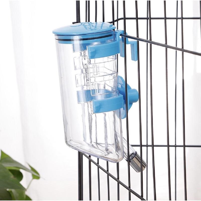 Bình nước tự động cao cấp gắn chuồng cho chó mèo