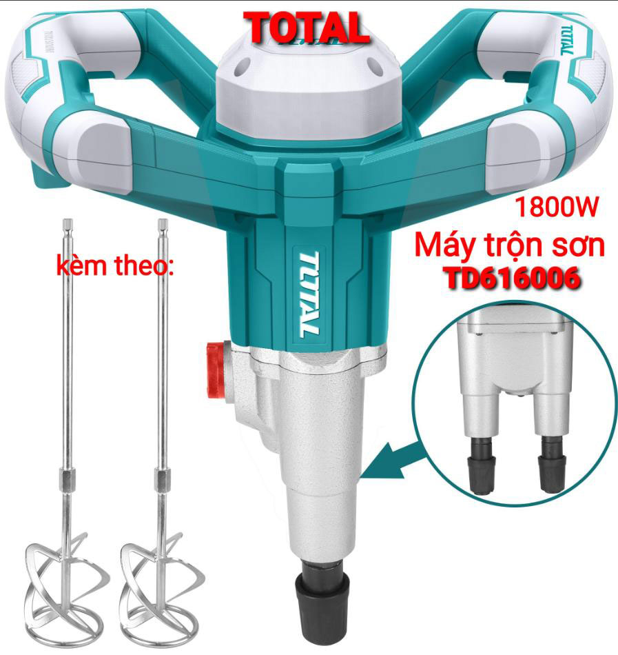 MÁY TRỘN SƠN total TD616006