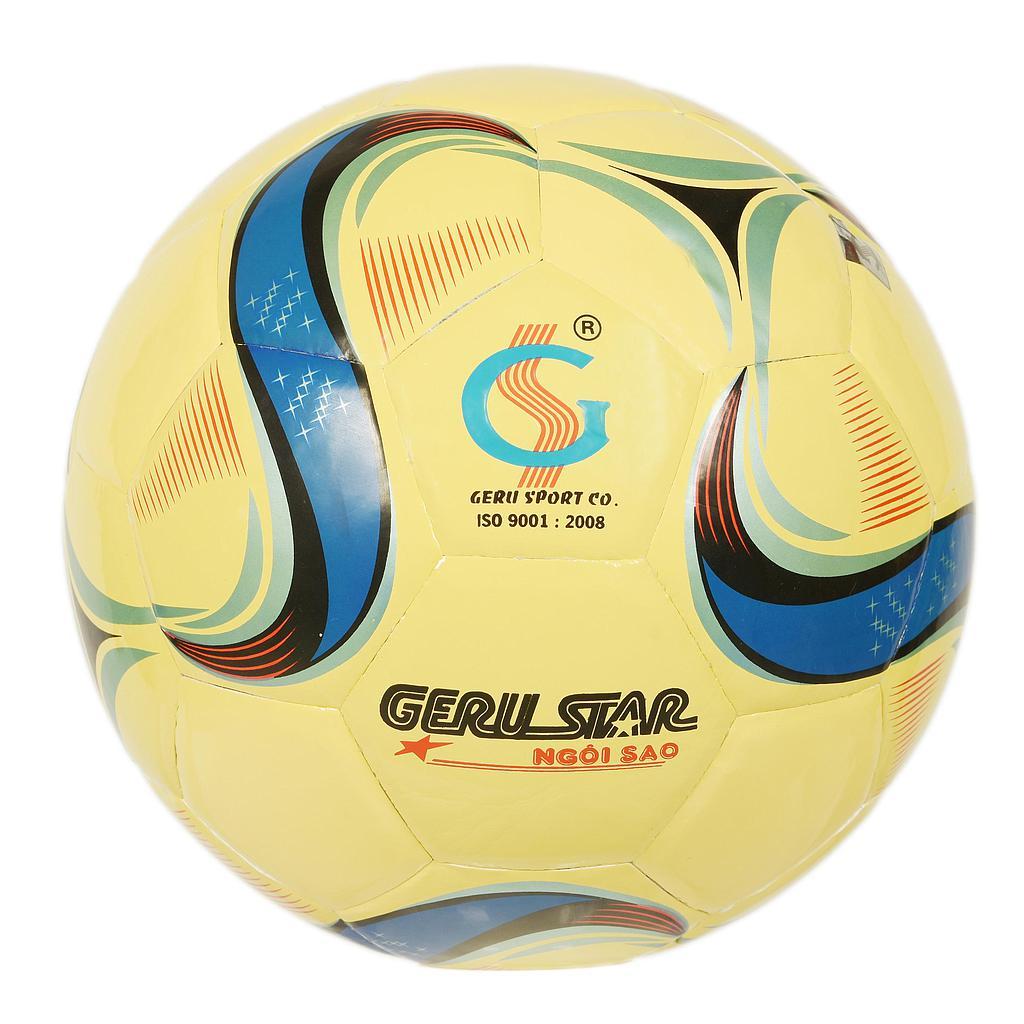 Quả banh, Quả Bóng đá Geru Galaxy - Dungcusport tặng lưới và kim bơm